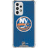 NHL New York Islanders Distressed Galaxy A53 5G Clear Case