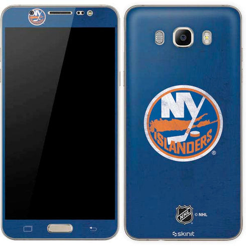 NHL New York Islanders Distressed Galaxy J7 Skin