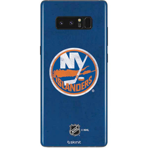 NHL New York Islanders Distressed Galaxy Note 8 Skin