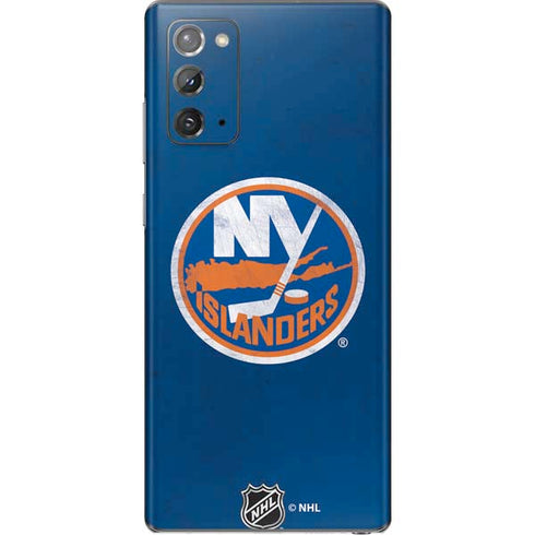 NHL New York Islanders Distressed Galaxy Note20 5G Skin
