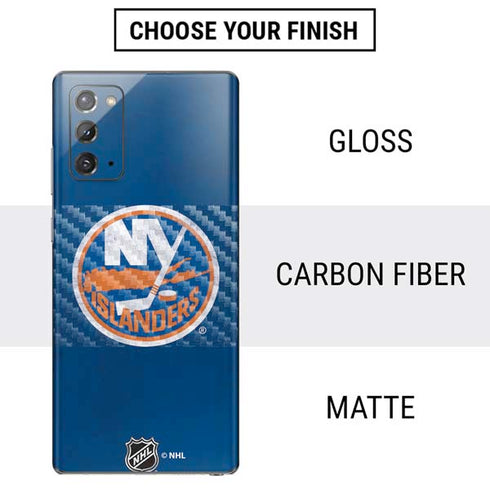 NHL New York Islanders Distressed Galaxy Note20 5G Skin