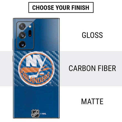 NHL New York Islanders Distressed Galaxy Note20 Ultra 5G Skin