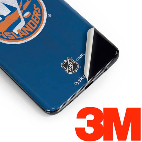 NHL New York Islanders Distressed Galaxy S10 Skin