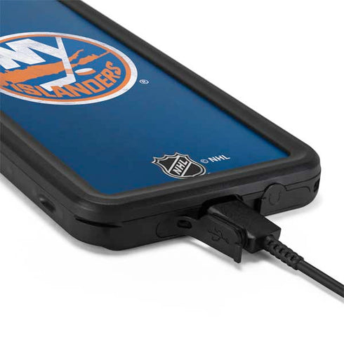 NHL New York Islanders Distressed Galaxy S20 Plus Waterproof Case
