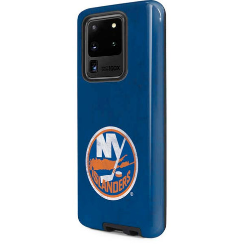 NHL New York Islanders Distressed Galaxy S20 Ultra 5G Pro Case
