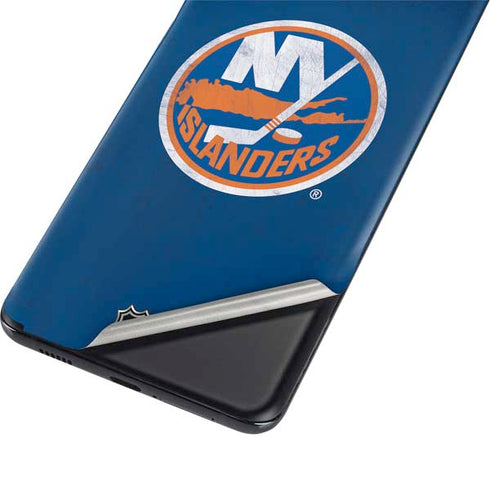 NHL New York Islanders Distressed Galaxy S21 Ultra 5G Skin