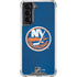 NHL New York Islanders Distressed Galaxy S22 Clear Case