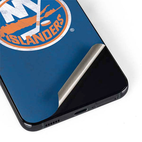 NHL New York Islanders Distressed Galaxy S22 Skin