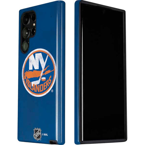 NHL New York Islanders Distressed Galaxy S22 Ultra Pro Case