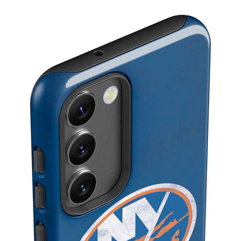 NHL New York Islanders Distressed Galaxy S23 Pro Case