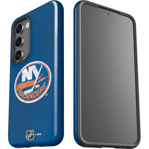 NHL New York Islanders Distressed Galaxy S23 Pro Case