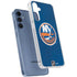 NHL New York Islanders Distressed Galaxy S24 Clear Case