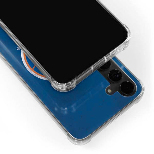 NHL New York Islanders Distressed Galaxy S24 Plus Clear Case