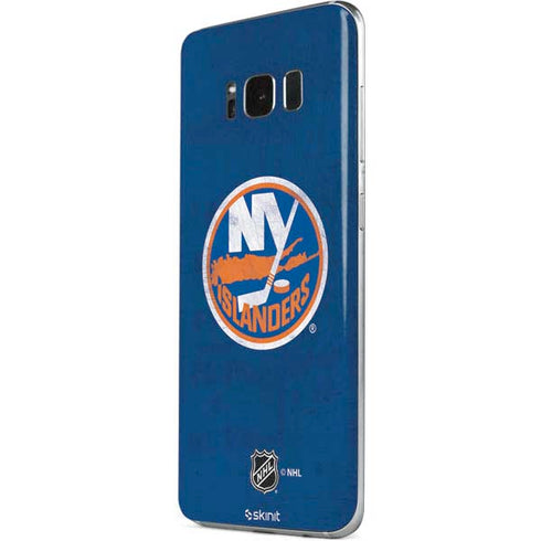 NHL New York Islanders Distressed Galaxy S8 Skin