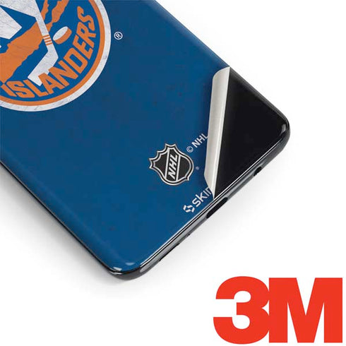 NHL New York Islanders Distressed Galaxy S9 Skin