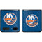NHL New York Islanders Distressed Galaxy Z Flip Skin