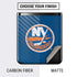 NHL New York Islanders Distressed Galaxy Z Flip Skin