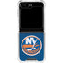 NHL New York Islanders Distressed Galaxy Z Flip5 5G Clear Case
