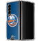 NHL New York Islanders Distressed Galaxy Z Fold4 5G Clear Case