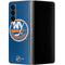 NHL New York Islanders Distressed Galaxy Z Fold4 5G Skin