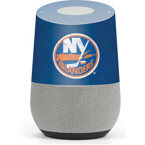 NHL New York Islanders Distressed Google Home Skin