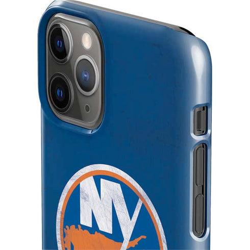 NHL New York Islanders Distressed iPhone 11 Pro Lite Case