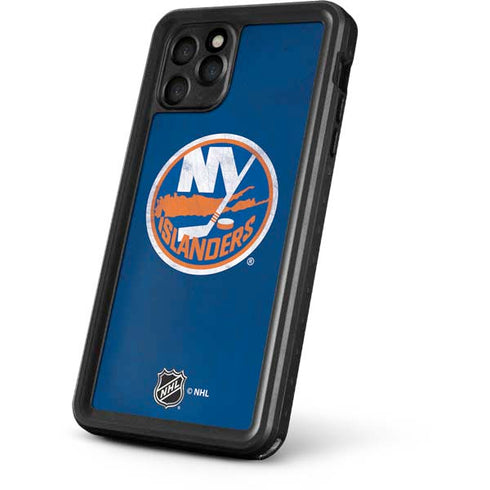 NHL New York Islanders Distressed iPhone 11 Pro Waterproof Case