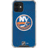 NHL New York Islanders Distressed iPhone 12 Mini Clear Case
