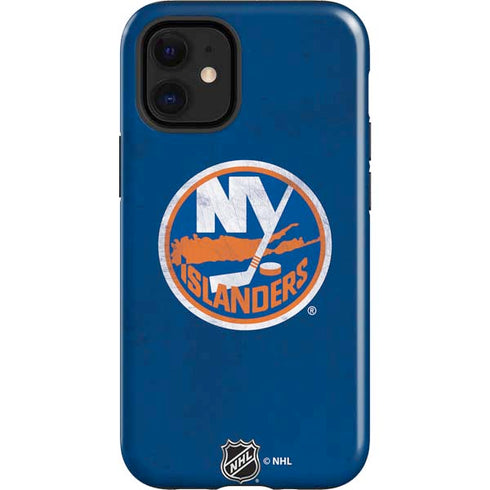 NHL New York Islanders Distressed iPhone 12 Mini Impact Case