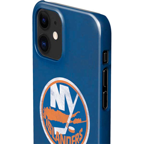 NHL New York Islanders Distressed iPhone 12 Mini Lite Case