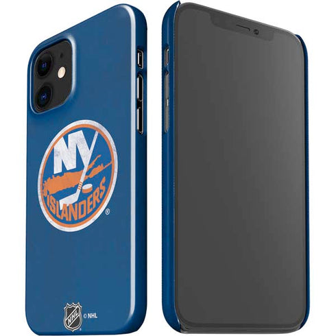 NHL New York Islanders Distressed iPhone 12 Mini Lite Case