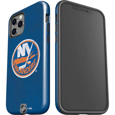 NHL New York Islanders Distressed iPhone 12 Pro Max Impact Case