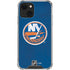 NHL New York Islanders Distressed iPhone 13 Mini Clear Case