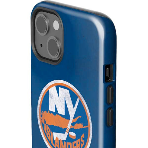 NHL New York Islanders Distressed iPhone 15 Impact Case