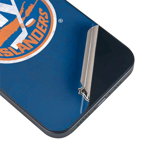 NHL New York Islanders Distressed iPhone 14 Plus Skin
