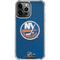 NHL New York Islanders Distressed iPhone 14 Pro Max Clear Case