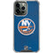 NHL New York Islanders Distressed iPhone 15 Pro Max Clear Case