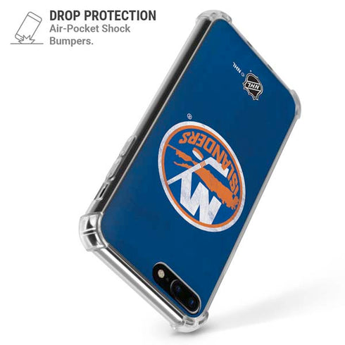 NHL New York Islanders Distressed iPhone 7/8 Plus Clear Case