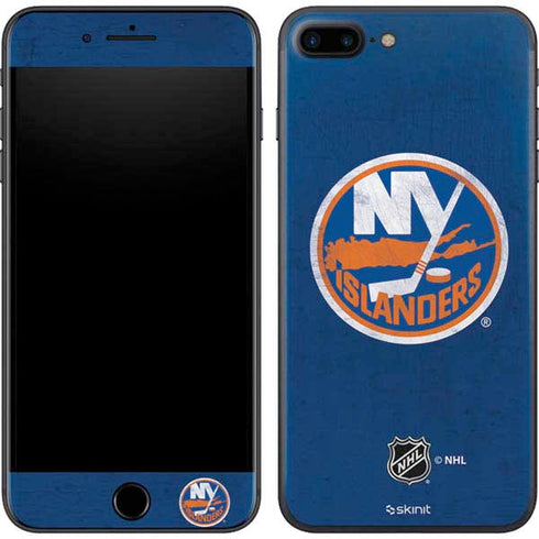 NHL New York Islanders Distressed iPhone 8 Plus Skin
