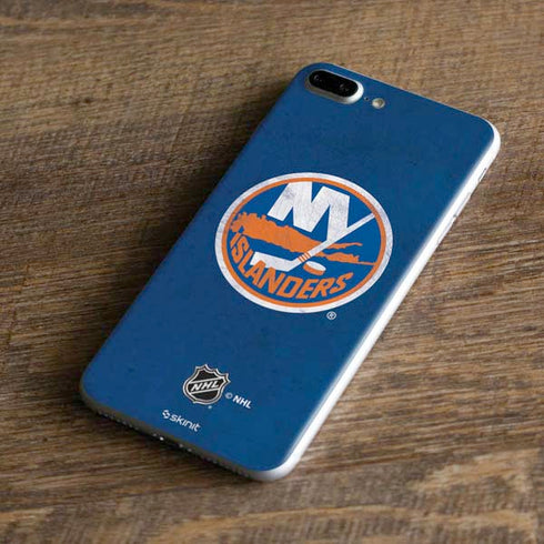 NHL New York Islanders Distressed iPhone 8 Plus Skin