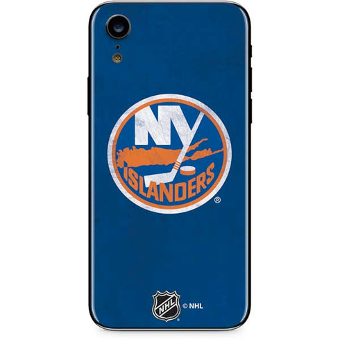 NHL New York Islanders Distressed iPhone XR Skin