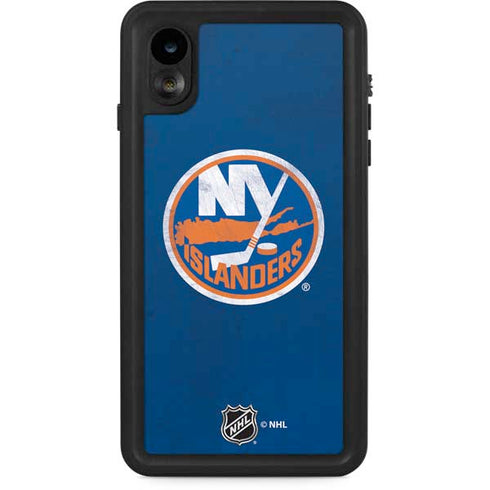 NHL New York Islanders Distressed iPhone XR Waterproof Case