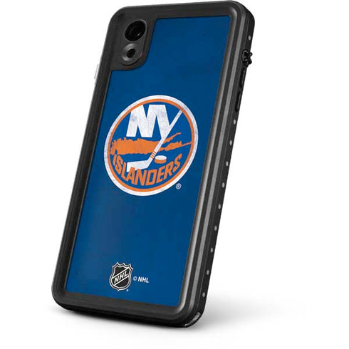 NHL New York Islanders Distressed iPhone XR Waterproof Case
