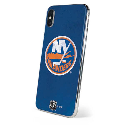 NHL New York Islanders Distressed iPhone XS Max Skin