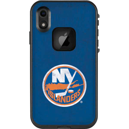 NHL New York Islanders Distressed LifeProof Fre iPhone Skin