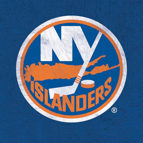 NHL New York Islanders Distressed Moto E5 Play Skin