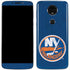 NHL New York Islanders Distressed Moto E5 Plus Skin
