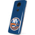 NHL New York Islanders Distressed Moto E5 Plus Skin