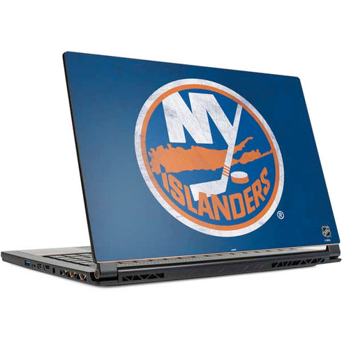 NHL New York Islanders Distressed MSI GS65 Stealth Laptop Skin