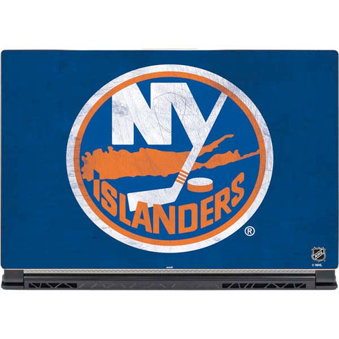 NHL New York Islanders Distressed MSI GS65 Stealth Laptop Skin